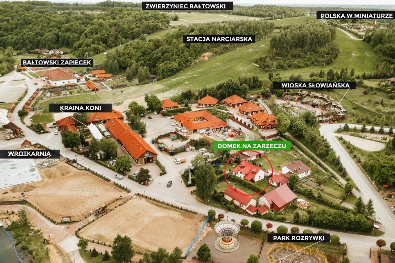 Domek Na Zarzeczu Baltow Kültér fotó